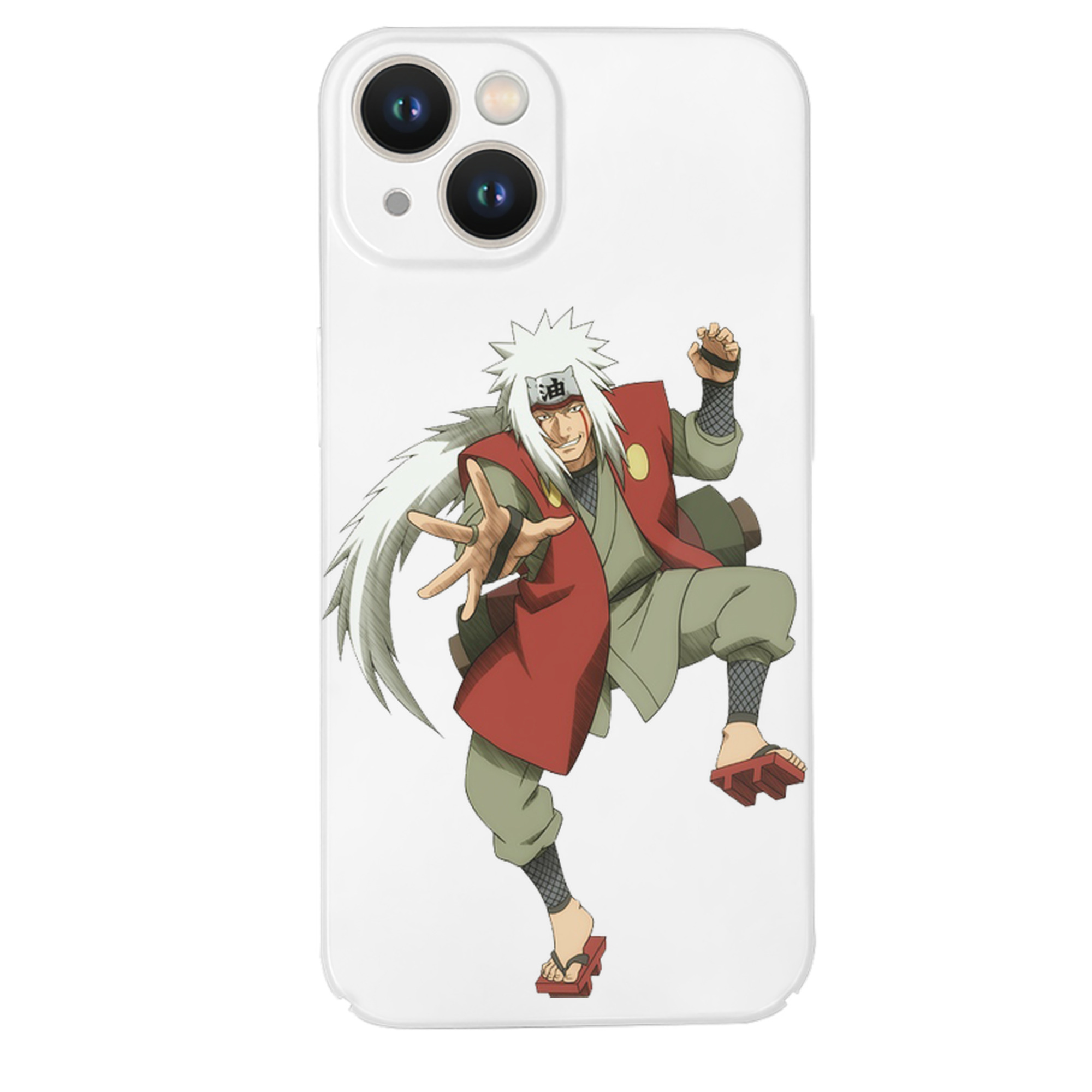 （画像用） NARUTO -ナルト- 自来也（じらいや） Jiraiya 【iPhone 14シリーズ対応】ハードケース